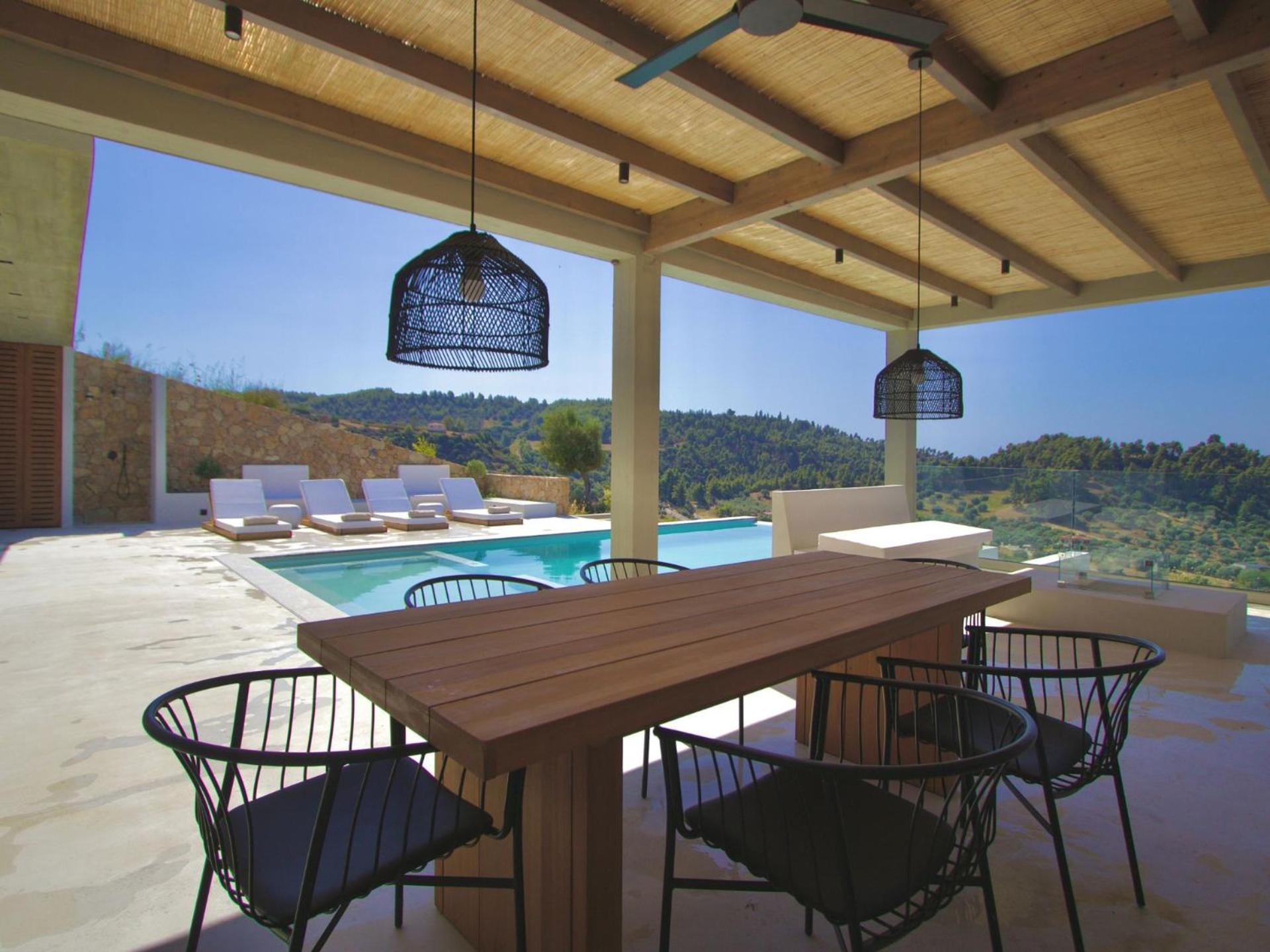 Design Villa Nea Skioni By Halkidiki Villas エクステリア 写真
