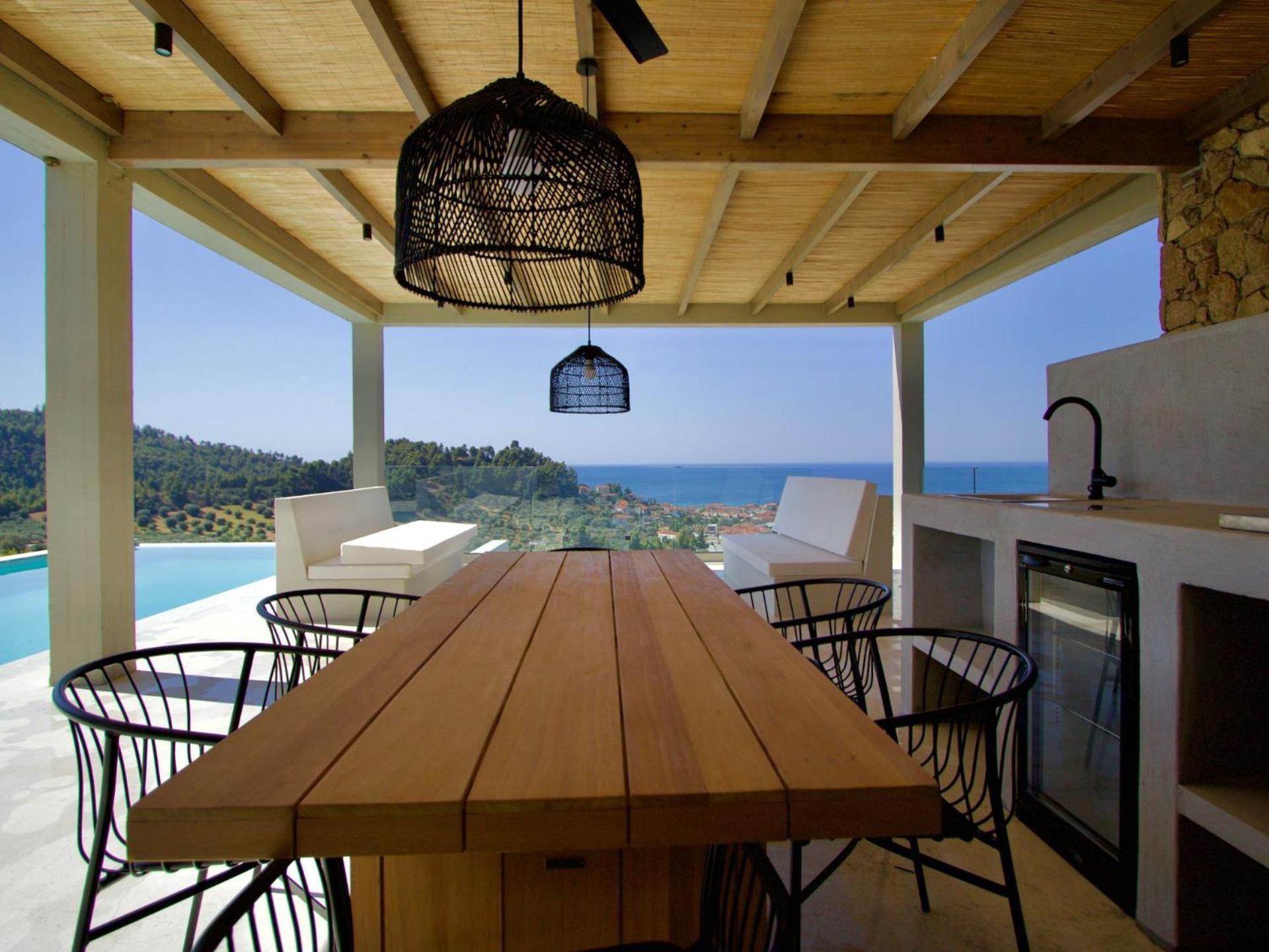 Design Villa Nea Skioni By Halkidiki Villas エクステリア 写真