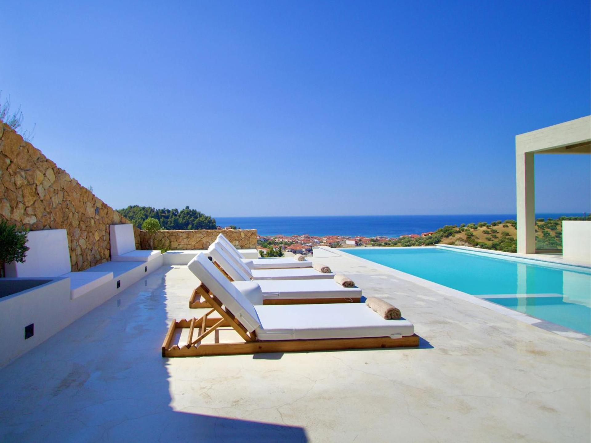 Design Villa Nea Skioni By Halkidiki Villas エクステリア 写真