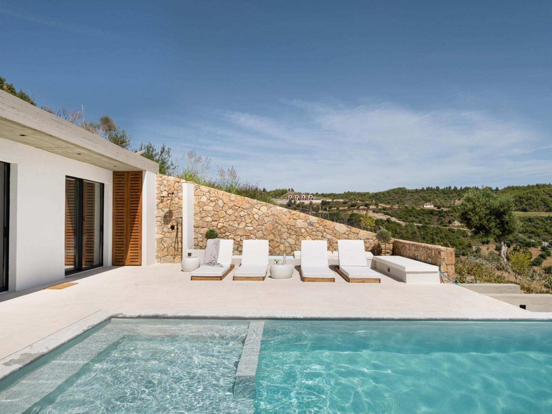 Design Villa Nea Skioni By Halkidiki Villas エクステリア 写真