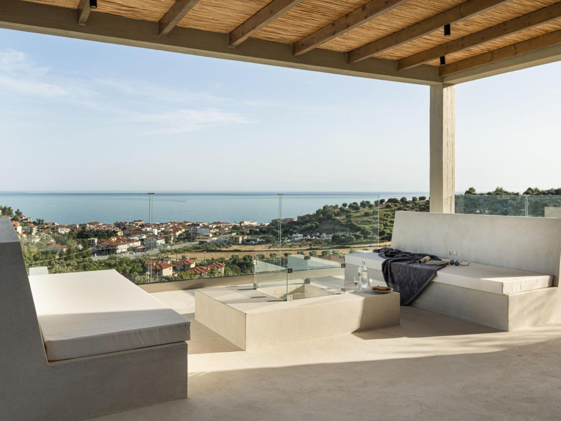 Design Villa Nea Skioni By Halkidiki Villas エクステリア 写真